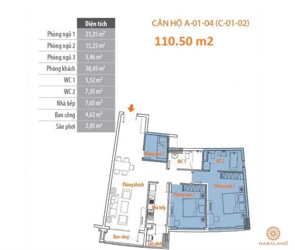 Him lam riverside bán căn hộ chung cư giá tốt t7/2026. 108m2. 7,8 tỷ