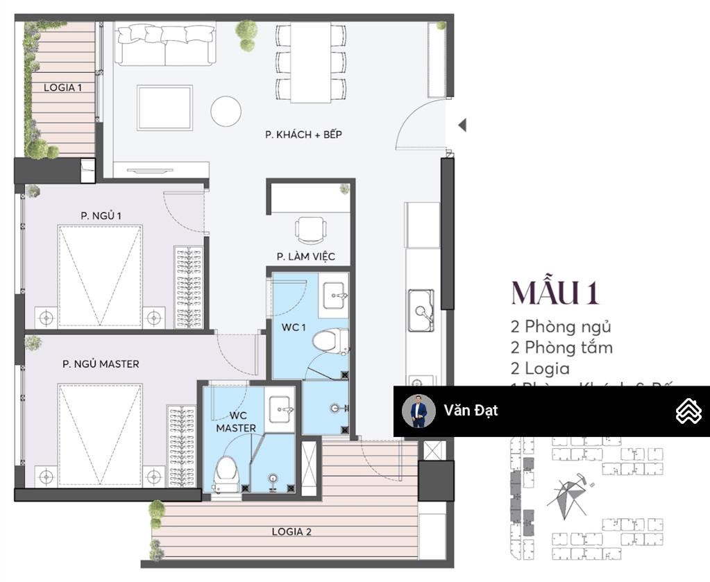 Bán căn 83m2 tầng trung view khu liền kề giá chỉ 5,5 tỷ bao phí sẵn sổ đỏ