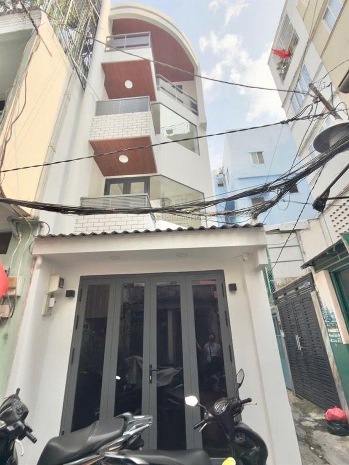 Nhà mới đẹp 4 tầng khu vip cư xá đô thành q.3 hẻm 4m thông bàn cờ, 30m ra mặt tiền 6.75 tỷ