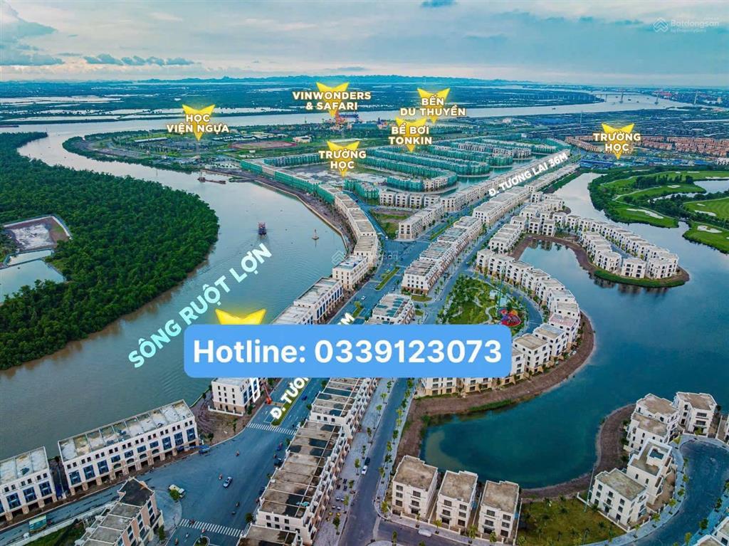 Căn biệt thự view sông đẹp tại vinhomes royal island giá tốt