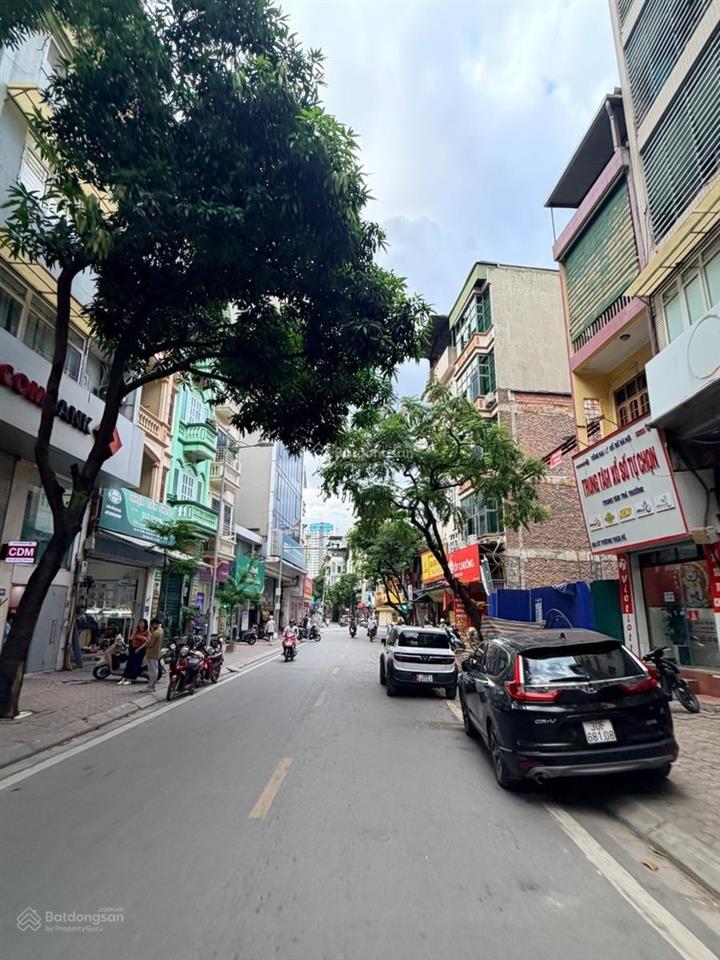 Vương thừa vũ mặt phố lô góc + mặt ngõ ô tô. vỉa hè kinh doanh đỉnh. giá 25,8 tỷ