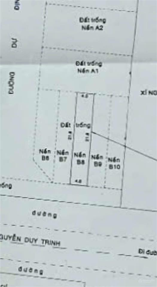 Cần bán lô đất 87m2 mt đường nguyễn duy trinh p.bình trưng q2 cũ.tp hcm