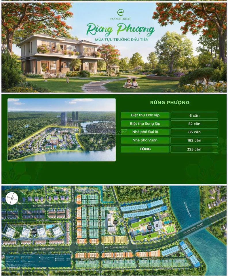 Nhà phố eco retreat chỉ từ 5,9 tỷ. thanh toán 10% đến khi nhận nhà. ngân hàng hỗ trợ vay 24 tháng