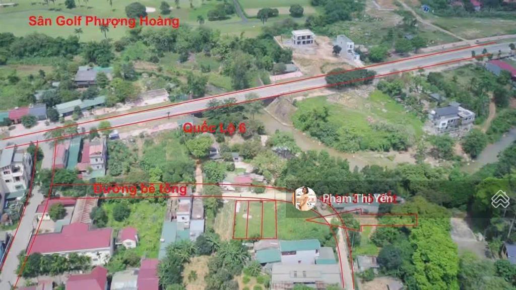 Cần bán đất làn 2 ql6 thuộc lâm sơn, lương sơn, đất full thổ cư diện tích 130,6m² giá 1,45 tỷ