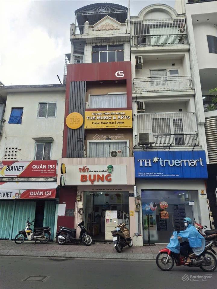 Bán gấp mặt tiền huỳnh văn bánh, p.12 phú nhuận. cho thuê 22tr. giá chỉ 9 tỷ 8
