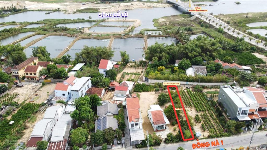 Siêu phẩm 255m2 gồm 2 mặt tiền trước sau, cách sông 100m gần biển, cách phố cổ 5km giá nhỉnh 6 tỷ