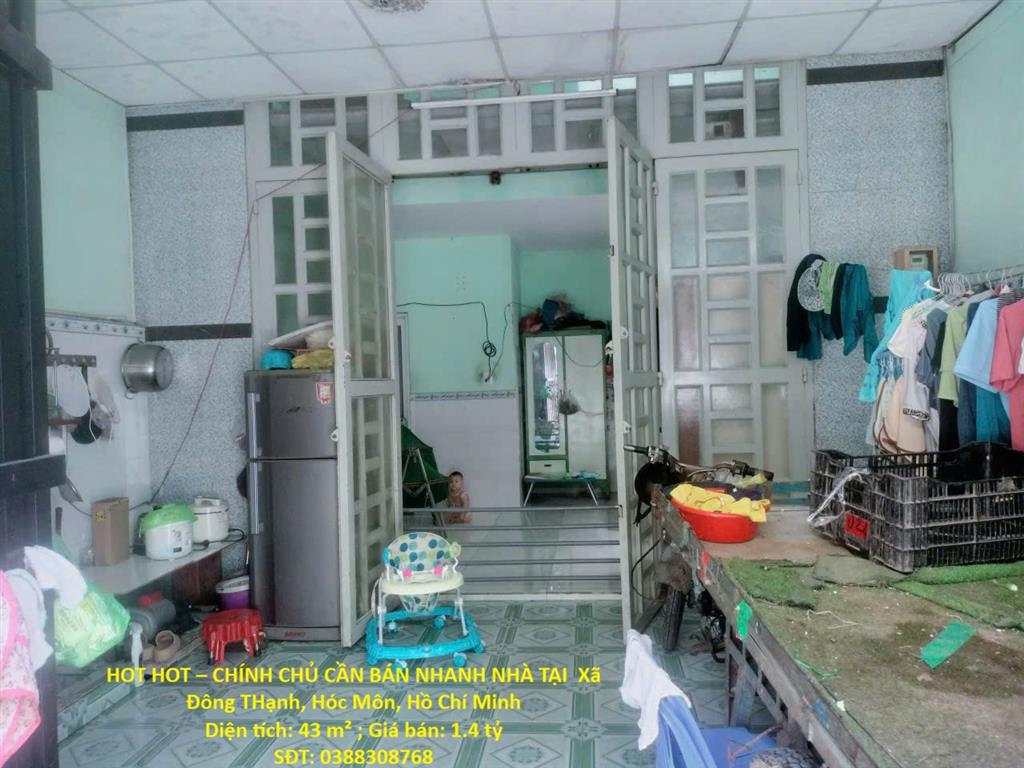 HOT HOT – CHÍNH CHỦ CẦN BÁN NHANH NHÀ TẠI Xã Đông THạnh, Hóc Môn, Hồ Chí Minh