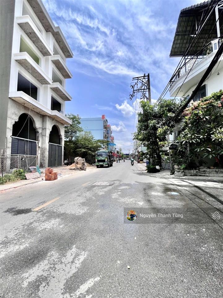 Siêu hiếm mặt tiền 4 tầng lô góc không lộ giới đường tân chánh hiệp 7, quận 12, 95m2, ngang 4.5m