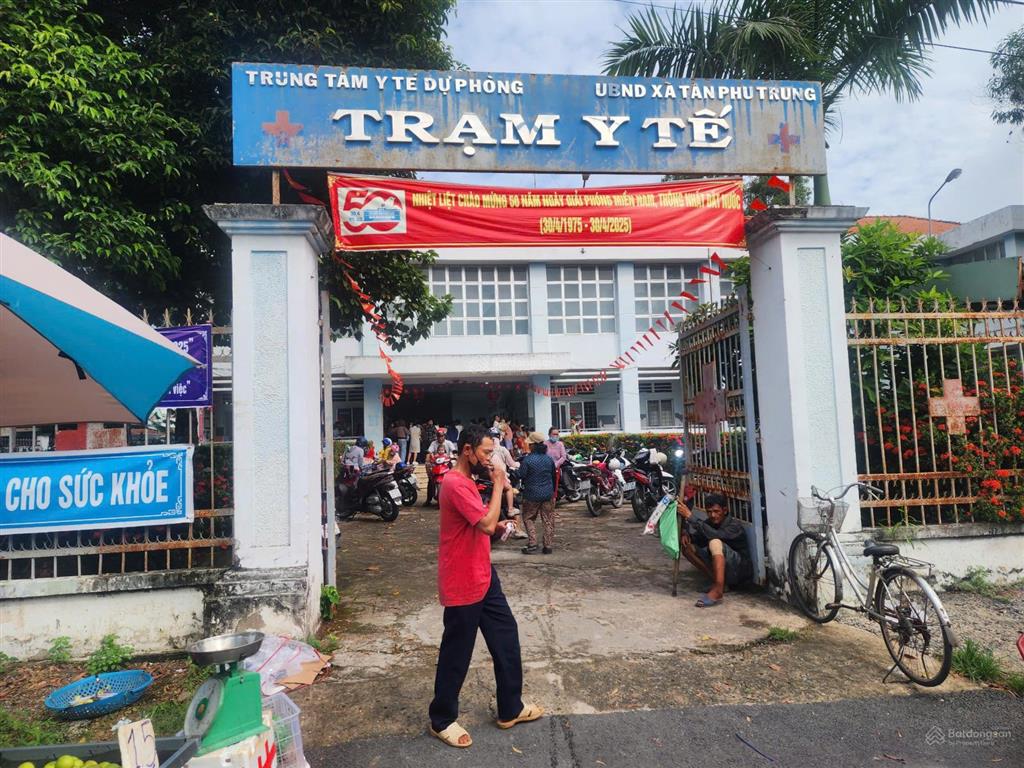 Bán gấp dãy trọ + kiot đường số 9 xã tân thông hội củ chi 265m2(6x44)m shr 1 tỷ 1 gần chợ việt kiều