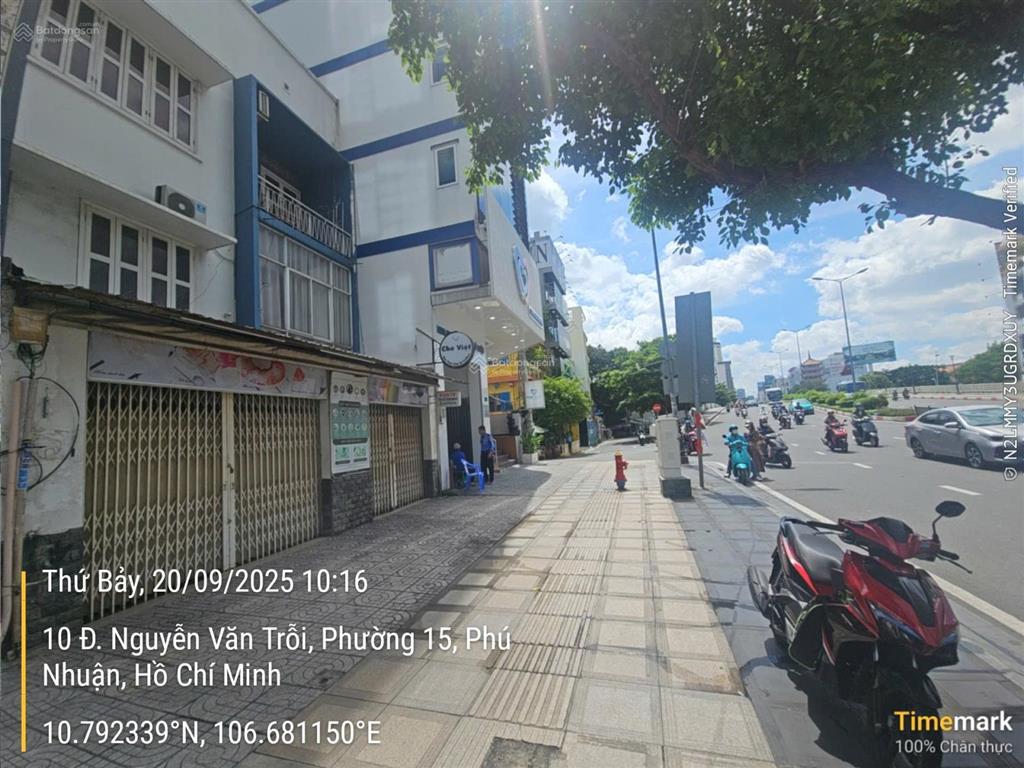 Mt số 12 nguyễn văn trỗi, p15, phú nhuận dt 7,6x14m + 3 lầu. giá 62 tỷ