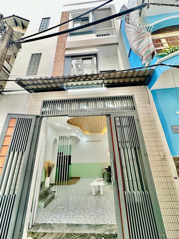 Nhà bán 4 tầng mới đẹp, 5,5 x 5,5m, 3pn, 3wc full nội thất, cách mt đường 10m dương bá trạc p1q8 cũ