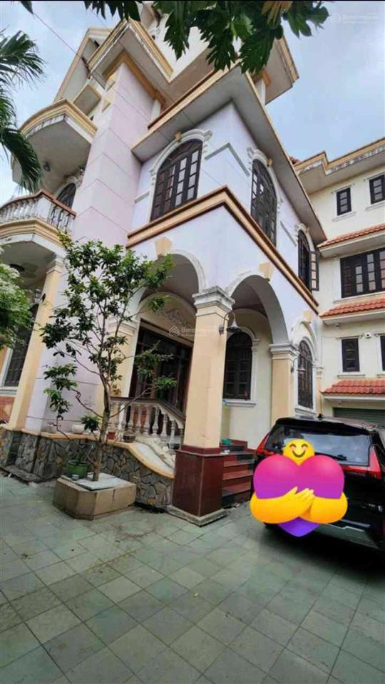 Biệt thự giá tốt khu 300m2 (15m x 20m) mặt tiền 14m thông xe tải tránh ở, kd, vp, cty.
