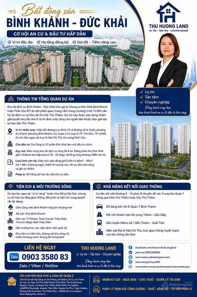 Quận 2 cũ bán căn hộ chung cư đức khải bình khánh. zalo 0903 358 *** facebook thu huong land