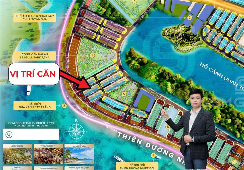 Voucher loanh quanh 1,1 tỷ đây là căn lk đáng mua nhất tại vin hạ long xanh, giá tts có 3,853tỷ