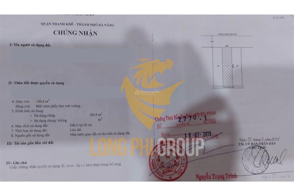 Siêu phẩm quỹ đất lớn mặt tiền điện biên phủ thanh khê, đà nẵng
