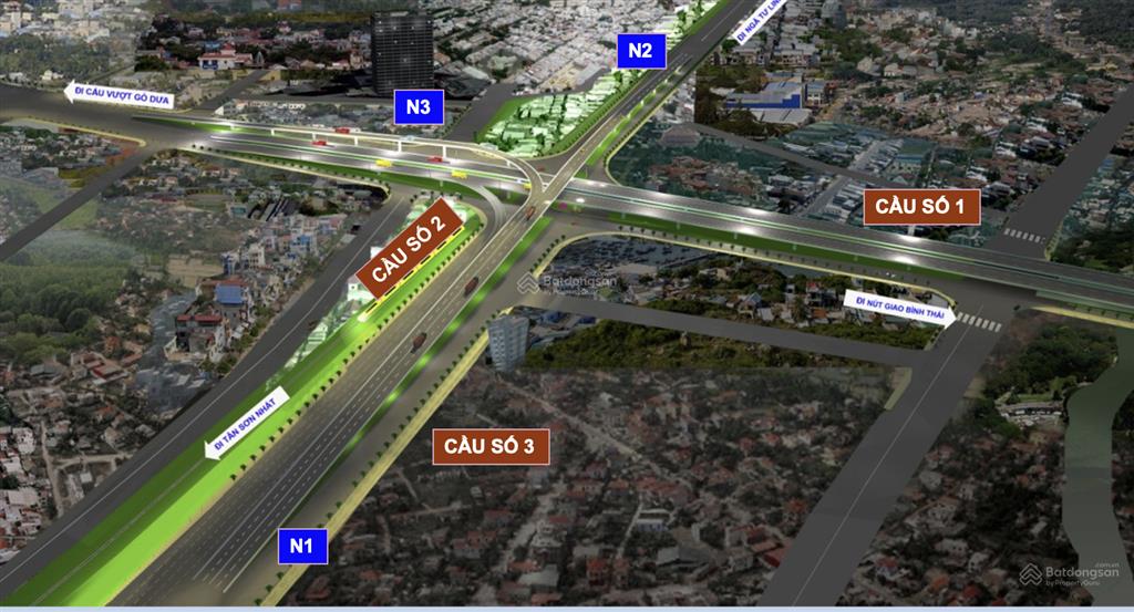 Đất mặt tiền trong khu phát triển đô thị tod ngay vành đai 2, ga metro 94m2 ngang 5.4m x 18m