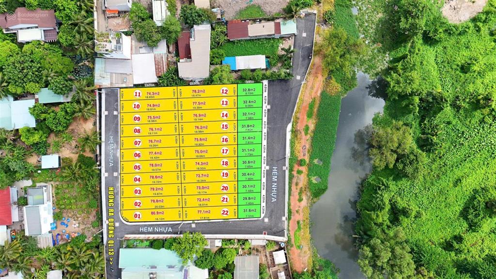 Bán đất ql13 khu đồng bộ số lượng lớn, giá chỉ 7 tỷ, sổ riêng, xây dựng 6 tầng