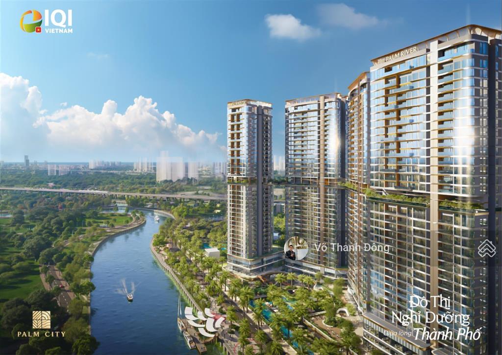 Bán căn hộ 1 phòng ngủ 66m2 palm river, view thoáng, mở bán đợt đầu, chỉ 9,8 tỷ bao hết