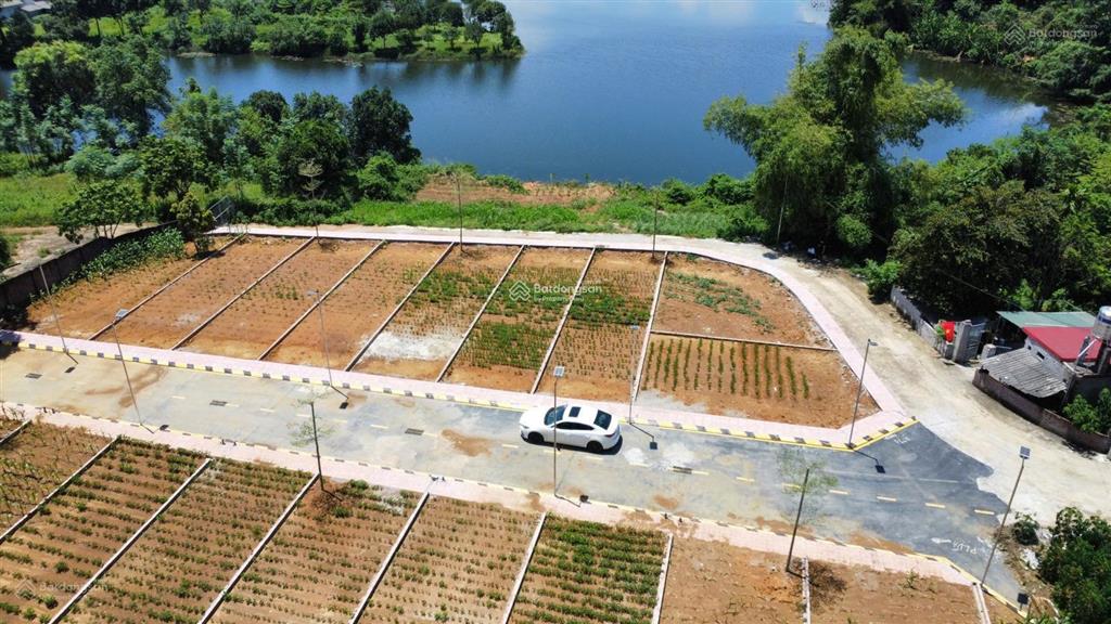 Mức giá vàng! bán đất 106m2 phường tùng thiện, sơn tây, 15tr/m2 giá đầu tư, view hồ, cực gần phố!