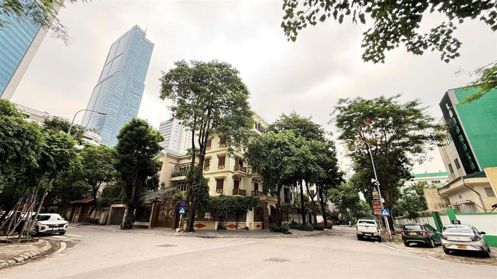 Chính chủ bán gấp biệt thự mặt phố mễ trì hạ. vỉa hè rộng, kinh doanh đỉnh. gần 200m² giá 79 tỷ.