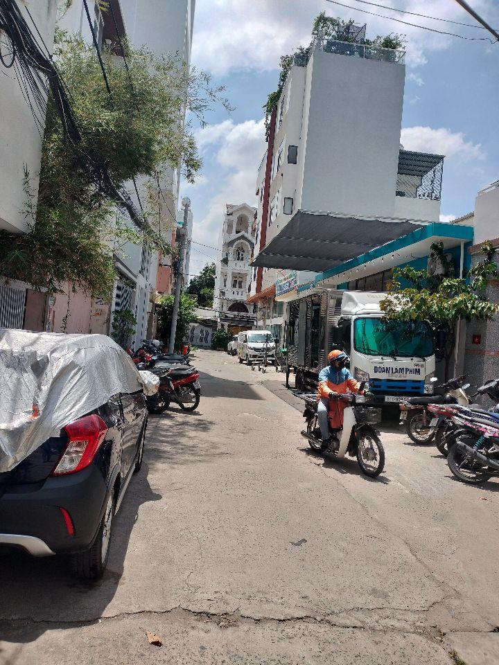 B.án nhà khu kiều đàm MT hẻm Xe hơi ngủ ngày đêm gi.á 13tỷ x - Đường Trần Xuân Soạn Quận 7