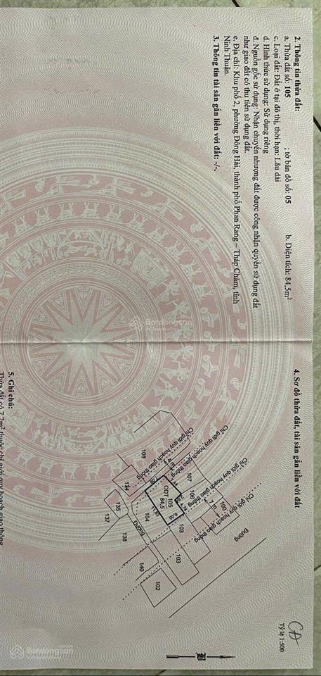 Bán 132m đất ở đô thị, mặt biển
