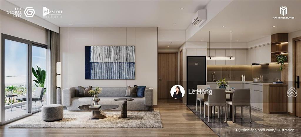 Căn góc 2pn masteri cosmo central view nhạc nước đẹp