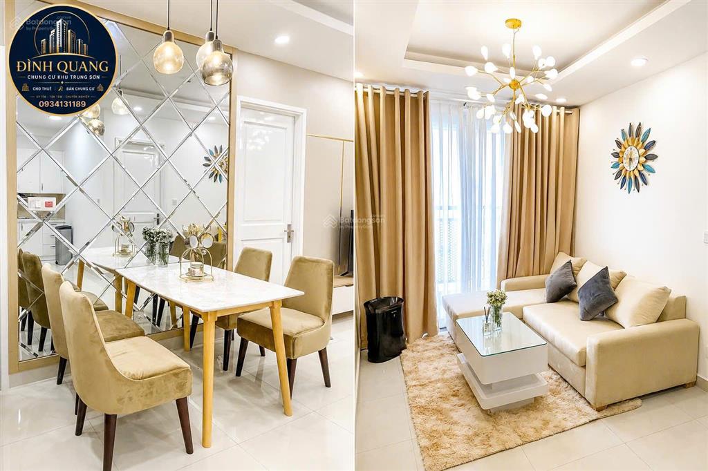 Bán căn hộ chung cư sài gòn mia, 4,6 tỷ, 66m2, 2pn, 2wc, nội thất đầy đủ