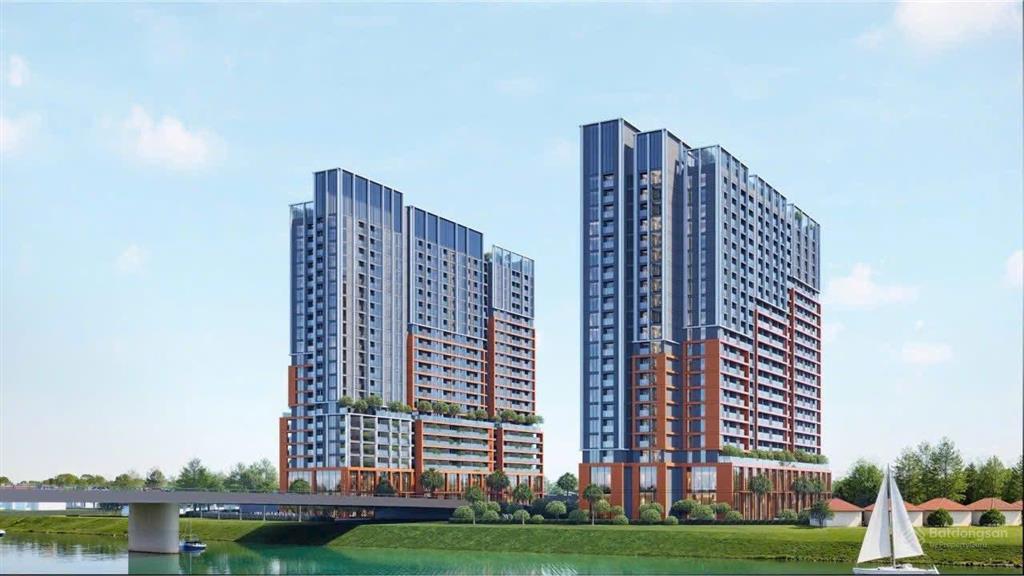 Căn hộ sân vườn view sông cẩm lệ và cầu hòa xuân, giá chỉ 3,1 tỷ diện tích 62,6m2