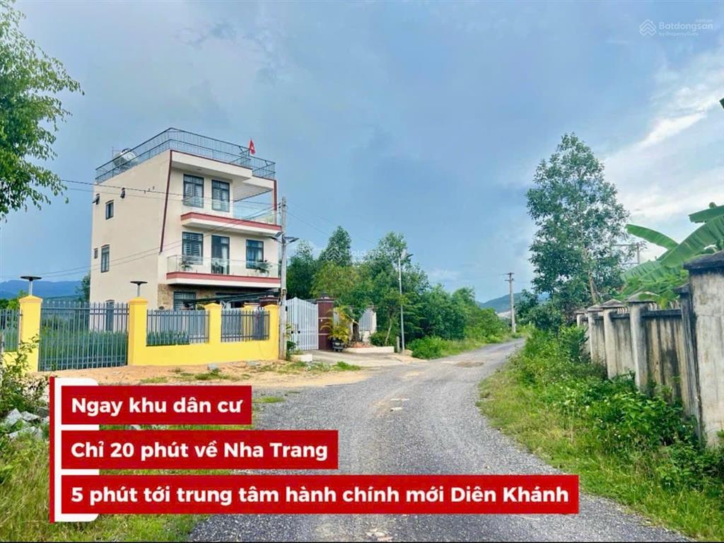 Giá cũ không đổi, bán đất diên hòa, cạnh ql27c, đường lớn...
