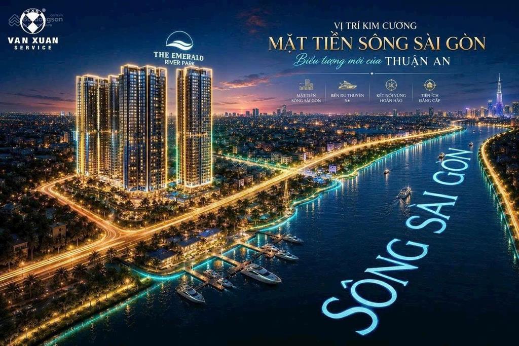 The emerald river park căn hộ ven sông sài gòn có bến du thuyền kiến tạo chuẩn sống đẳng cấp
