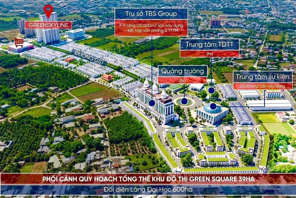 Căn hộ green skyline đối diện go dĩ an làng đh quốc gia hcm