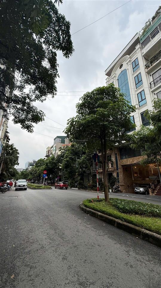 Mặt phố q. cầu giấy 140m2 mặt đường 4 làn xe vỉa hè 5m kinh doanh building