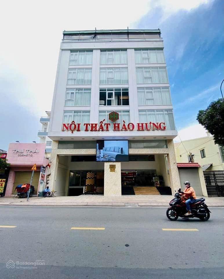 Bán gấp tòa nhà nơ trang long bình thạnh (12x22m hầm 7 tầng) hđt 290 triệu giá 55 tỷ