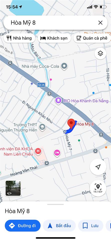 Bán nhà mặt tiền hòa mỹ 8 gần 100m2 kinh doanh đỉnh chỉ 5,66 tỷ tl
