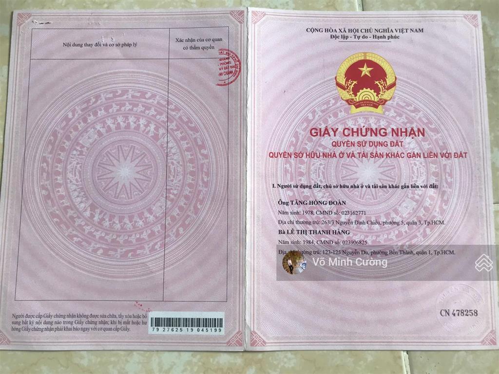 Chủ gửi bán căn hộ pháp lý đủ điều kiện công chứng sang tên bank hỗ trợ vay nhanh