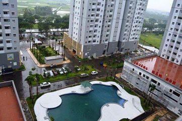 Bán gấp căn hộ góc tầng thấp block hq2 62m2 tại hqc plaza, 1,35 tỷ, 2pn, 2wc