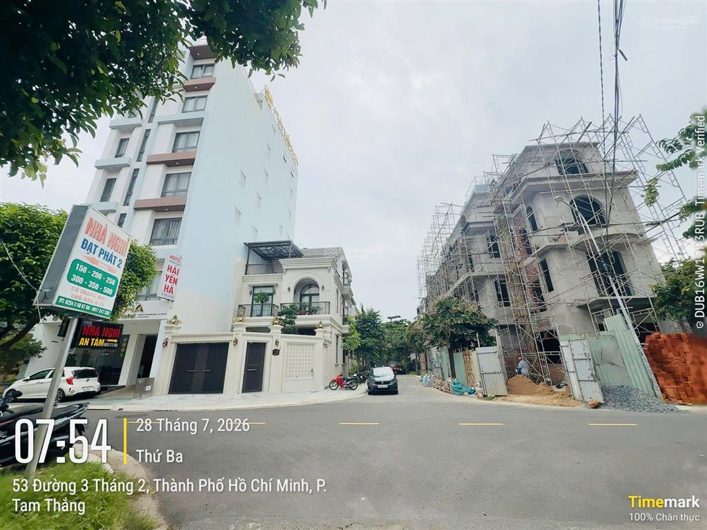 Bán đất khu biệt thự bình minh ngang 7,5m, ngay lotte, cách tháp tam thắng biển bãi sau 300m