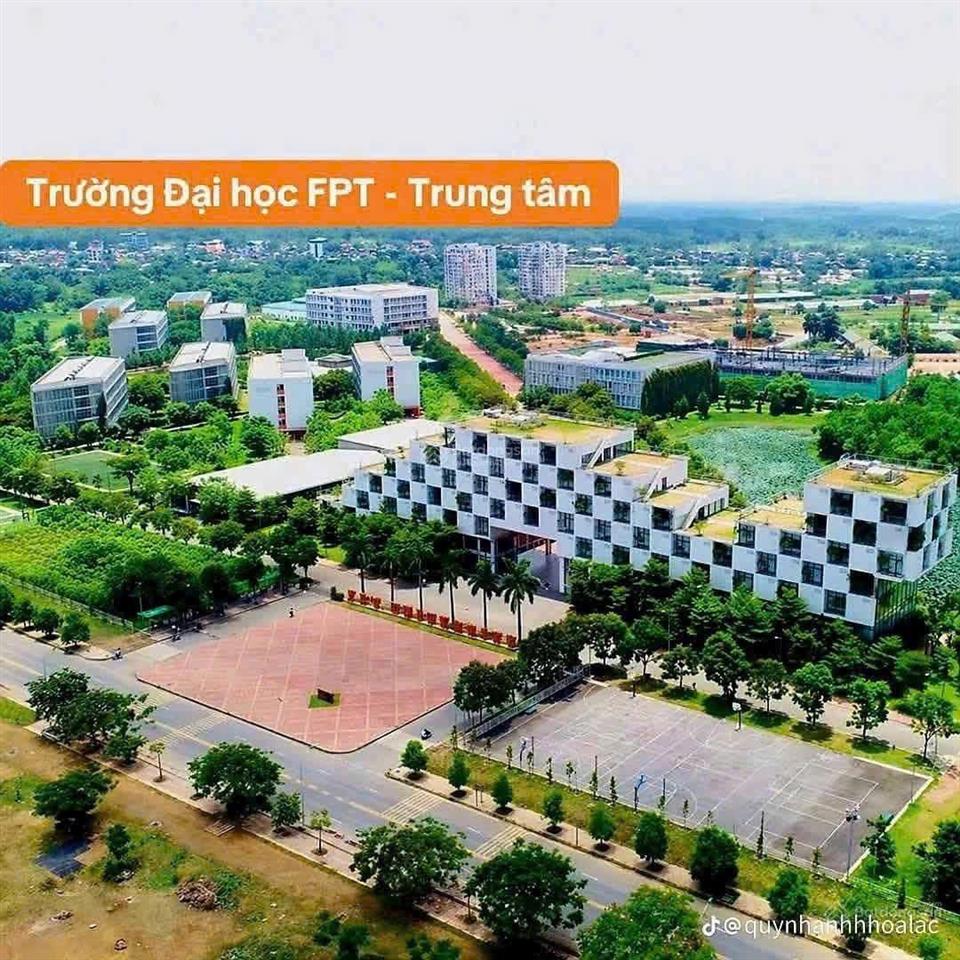 Bán đất nền hòa lạc vị trí đẹp gần cnc fpt đhqg