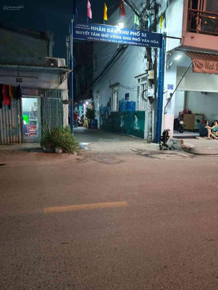 Hiếm có! bán lô đất 260m2 đường hiệp thành q12 giảm sốc 700tr giá chỉ 6.8 tỷ còn thương lượng