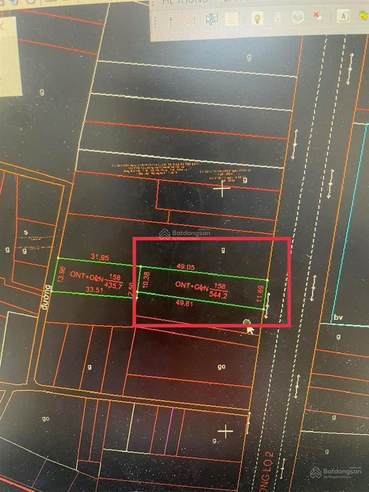 Bán đất mặt tiền 11m, hương lộ 2, 7,7 tỷ, 428m2, chính chủ, giá siêu hời