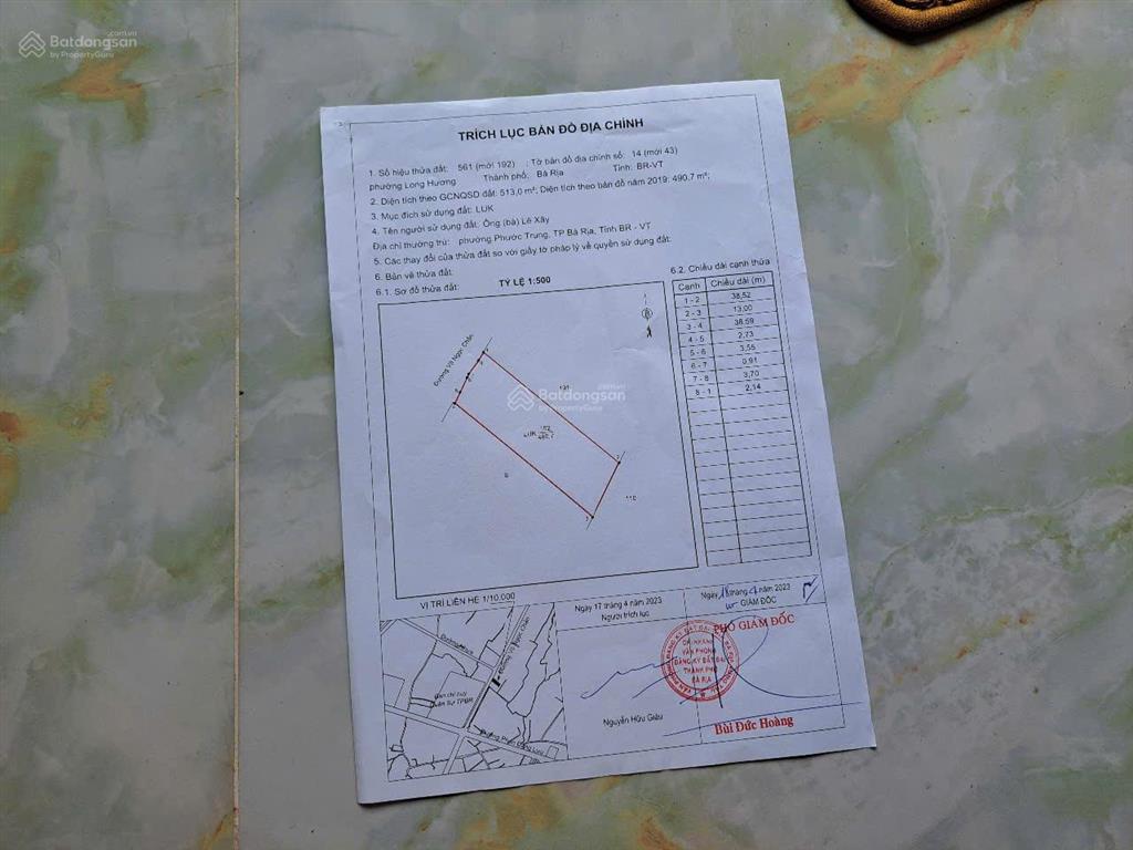 Chính chủ cần tiền làm công trình bán gấp