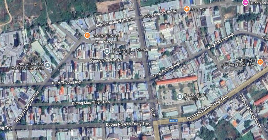 Bán Nhà + Đất 110m² MT Chu Văn An – Sổ Hồng Chính Chủ – Gần Chợ, Tiện Kinh Doanh