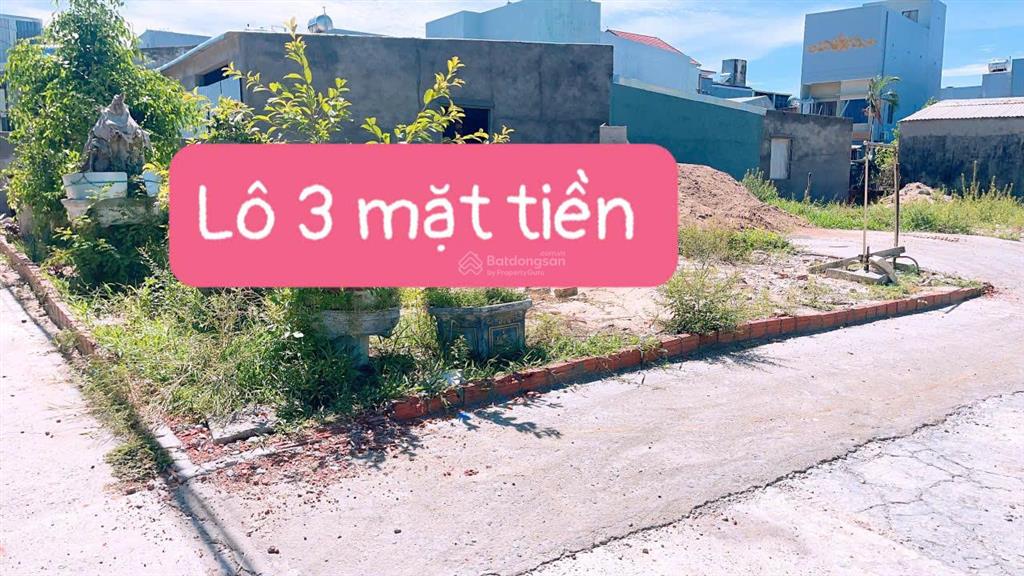 Chính chủ gửi bán lô 3 mặt tiền đường bùi bỉnh uyên ngũ hành sơn, giá 5,150 tỷ sổ trao tay