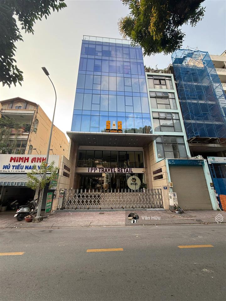Tòa nhà khán hiếm mặt tiền phổ quang, q.tân bình 11x25m hầm 7 tầng hđt 300 triệu giá 60 tỷ
