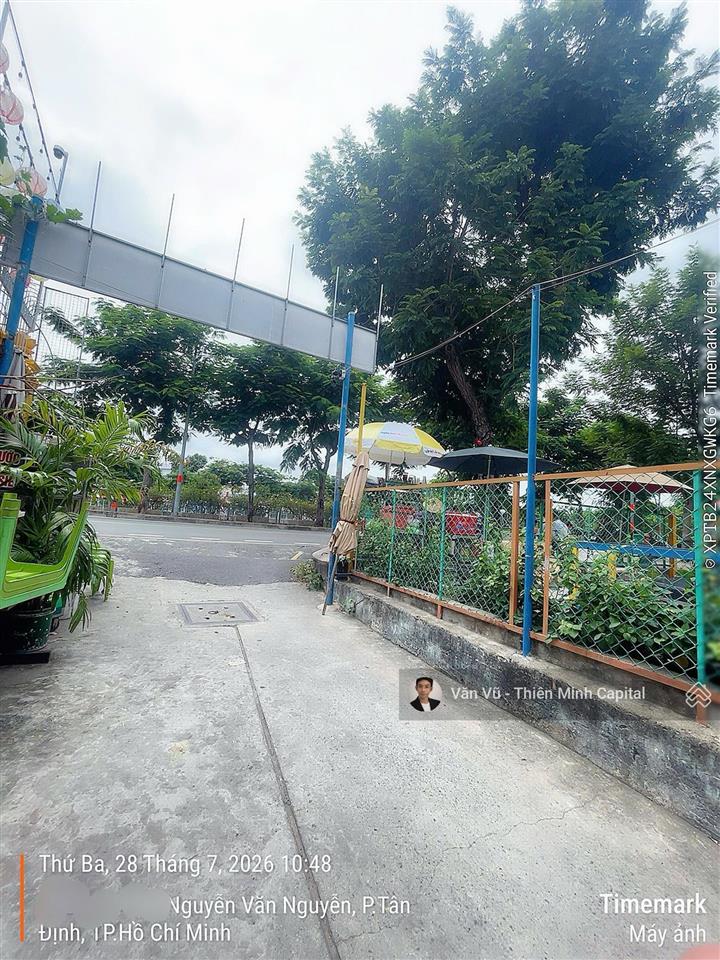 Dt khủng 99m2! khu tân định, q1. (5,7x16m) nở hậu 8m c4 tiện xây lại. thông hoàng sa. chỉ 12,3 tỷ