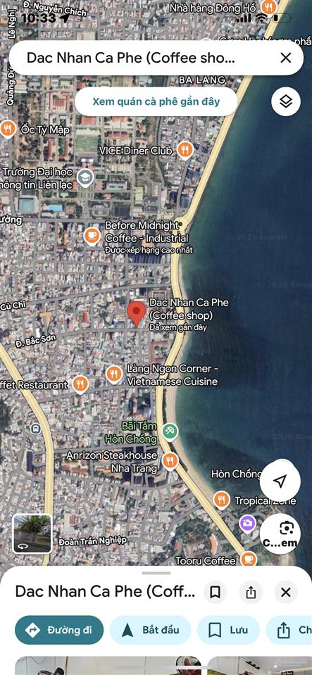 Bán đất mặt tiền đường bắc sơn cách biển vài bước chân!