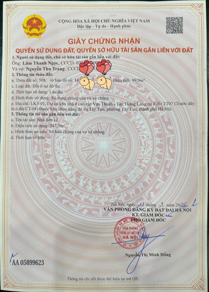Chính chủ bán liền kề căn góc jade lake tây hồ tây diện tích 99,9m2 6 tầng + 1 hầm + 1 tum