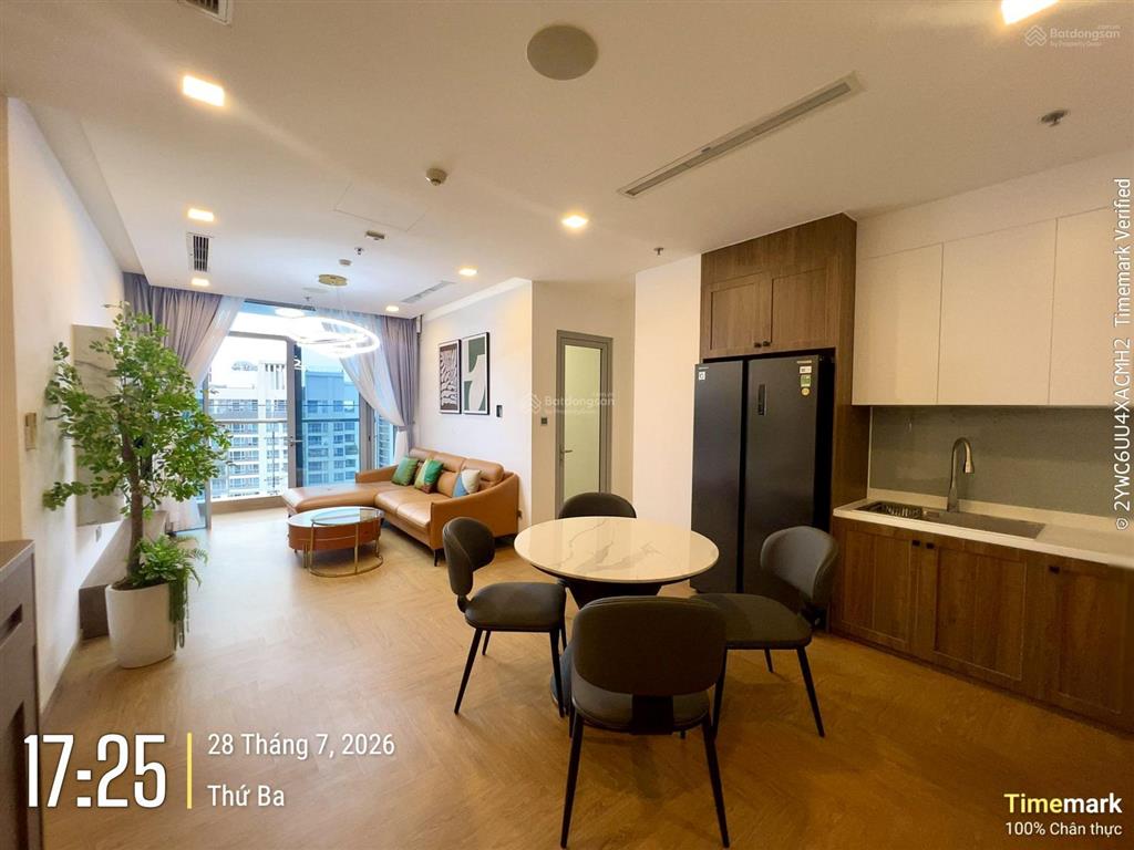 Căn 2pn đẹp park 6 decor mới chỉ xách vali vào ở