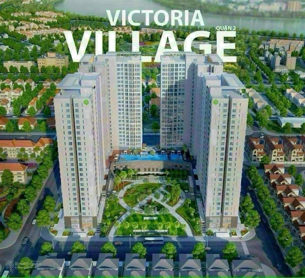 Cần bán cc victoria village (novaland) thạnh mỹ lợi 2pn giá chỉ 6,5 tỷ mặt tiền trương văn bang